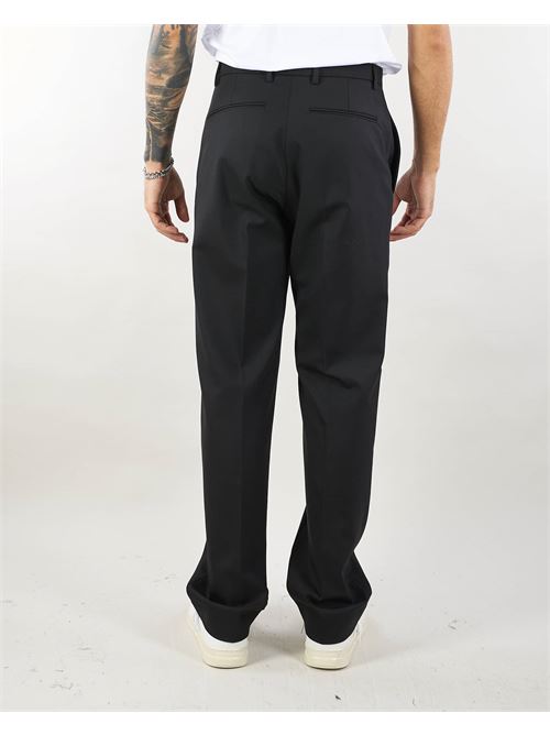 Virgin wool trousers with wide leg and bottom I'm Brian I'M BRIAN | Pants | PA30909